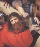 Lorenzo Lotto The Carrying of the Cross (mk05) oil on canvas